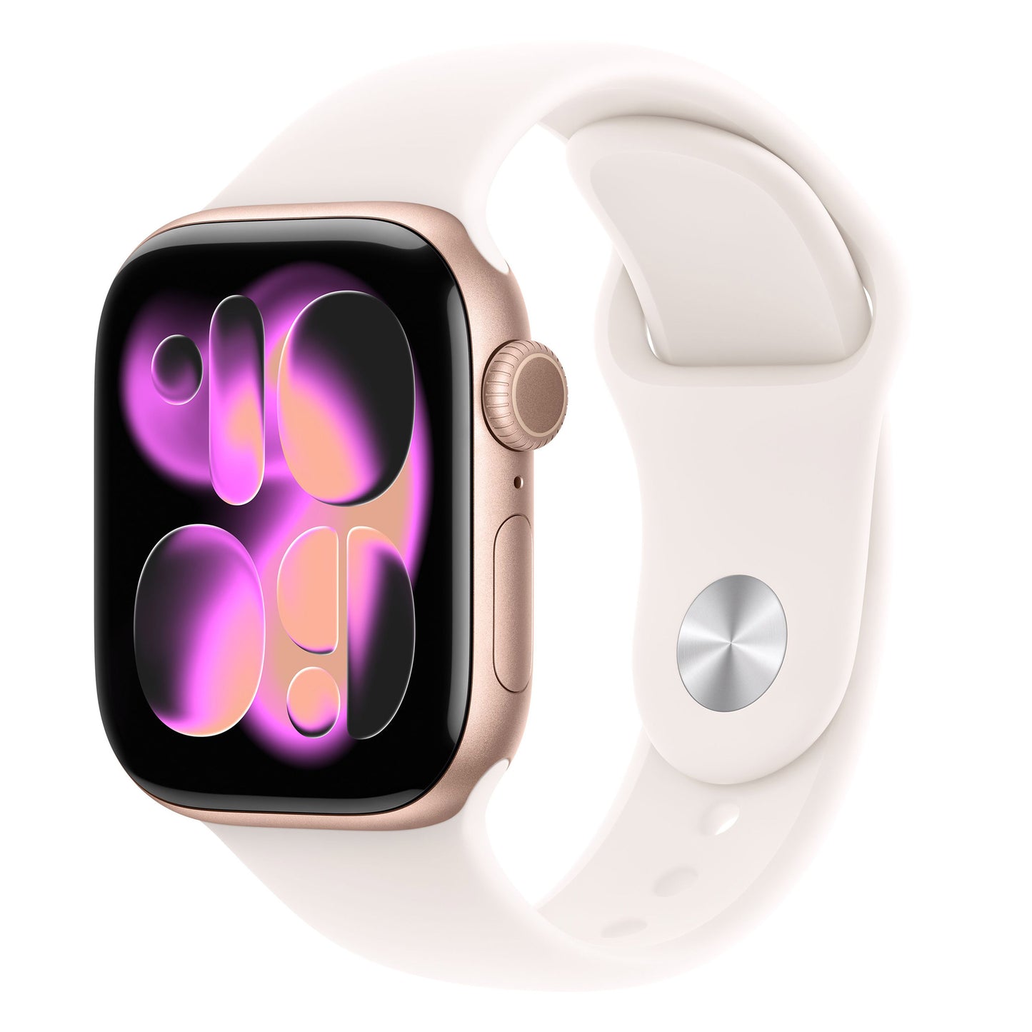 Apple Watch Series 11 (GPS) 42mm Case with Sport Band (Size S/M), Hypertension Notifications, Sleep Score, Advanced Workout Metrics