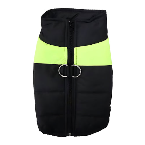 Waterproof Winter Dog Jacket – Padded Zipper Coat