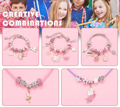 DIY Pandora Mermaid Theme Charm Bracelet - Blind box blind box - Perfect for a special occasion gift