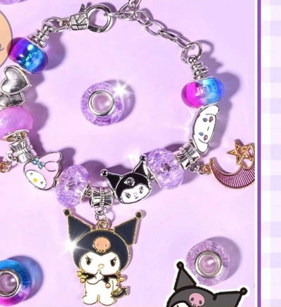 DIY Pandora charm bracelet Kuromi theme - Blind box blind box - Bracelet for girls Cute Charm kurrumi melody - Kuromi charm
