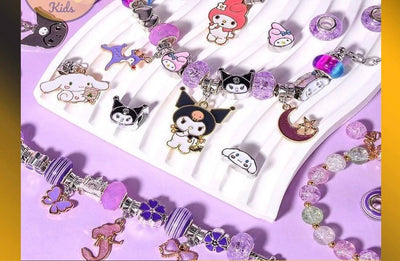 DIY Pandora charm bracelet Kuromi theme - Blind box blind box - Bracelet for girls Cute Charm kurrumi melody - Kuromi charm