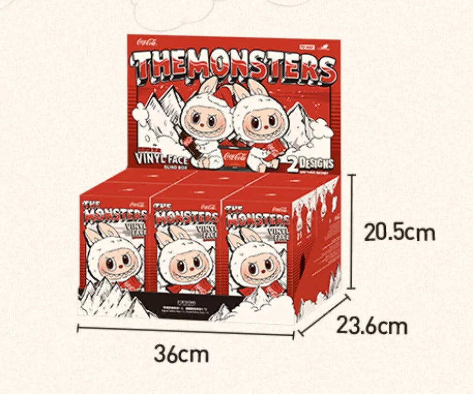Labubu Coca-Cola Series - Vinyl Face Plush Figure - Hot Toy ( Limited Edition)