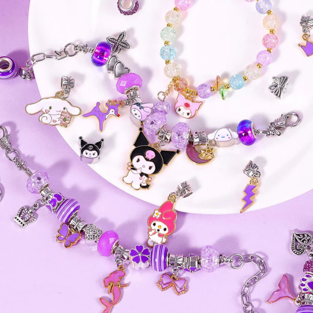 DIY Pandora charm bracelet Kuromi theme - Blind box blind box - Bracelet for girls Cute Charm kurrumi melody - Kuromi charm
