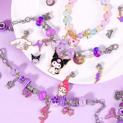DIY Pandora charm bracelet Kuromi theme - Blind box blind box - Bracelet for girls Cute Charm kurrumi melody - Kuromi charm