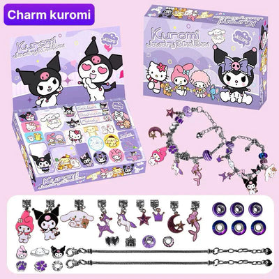 DIY Pandora charm bracelet Kuromi theme - Blind box blind box - Bracelet for girls Cute Charm kurrumi melody - Kuromi charm